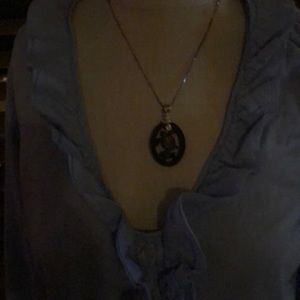 Cherrywood carved Sea Turtle Necklace